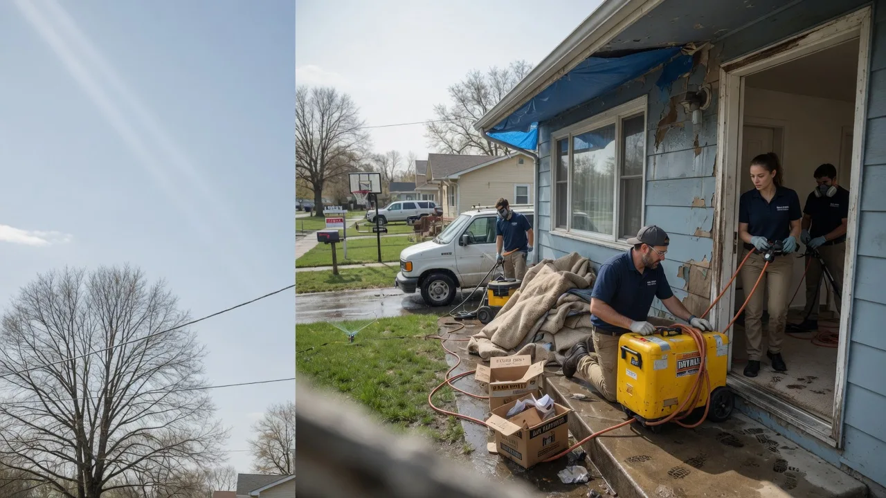 Basement Flood Cleanup in Sunnyside, WA near me
